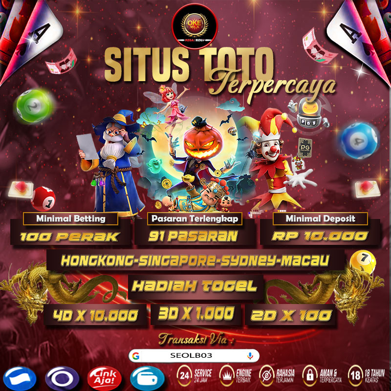 Okewla - Agen Situs Toto 4D Dan Bandar Togel Online Resmi Terpercaya