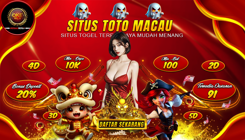 OKEWLA Situs Bandar Toto Macau 2D 3D 4D Dan 5D Resmi Terpercaya