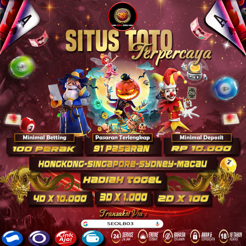 OKEWLA | Link Togel 4D & Situs Toto Online Bettingan 100 Perak